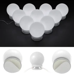 Schminktischbeleuchtung Weiß 400 cm Vicco