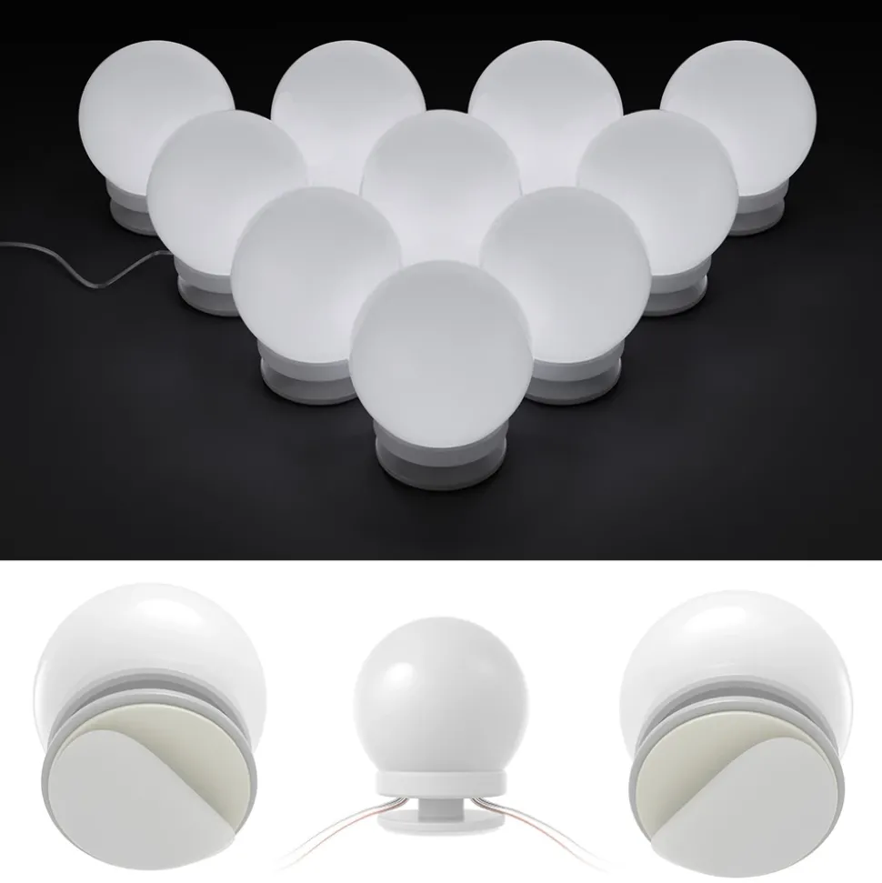 Schminktischbeleuchtung Weiß 400 cm Vicco