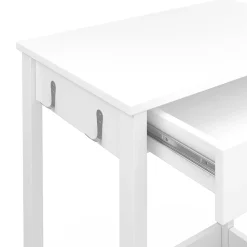 Schreibtisch Surrey Weiß 60 x 40 cm mit Schublade Vicco