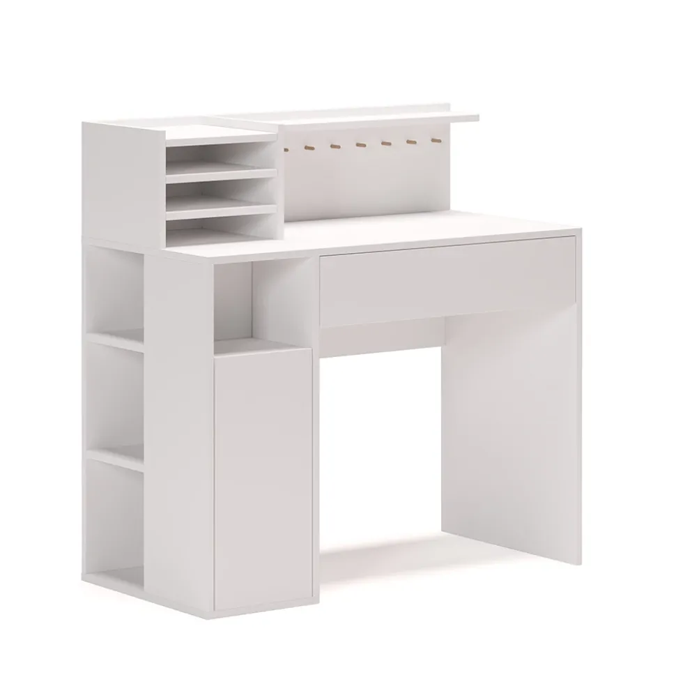 Schreibtisch Weiß 100 x 50 cm Vicco