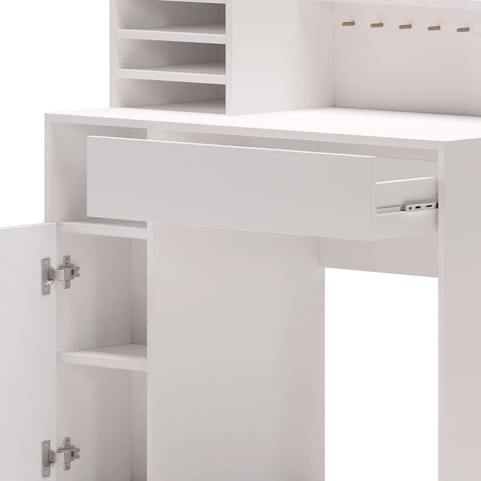 Schreibtisch Weiß 100 x 50 cm Vicco