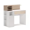 Schreibtisch Weiß/Sonoma 100 x 50 cm Vicco
