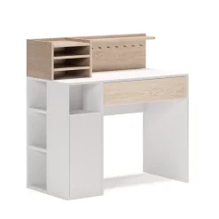 Schreibtisch Weiß/Sonoma 100 x 50 cm Vicco