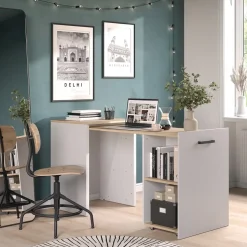 Schreibtisch Adam Greige/Artisan 60 x 50.4 cm ausziehbar Vicco