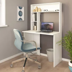 Schreibtisch Albano Weiß 90 x 51.6 cm Vicco