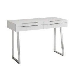 Schreibtisch Alexia Weiß 120 x 50 cm mit Schubladen Vicco