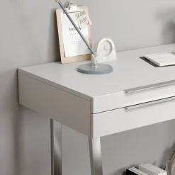 Schreibtisch Alexia Weiß 120 x 50 cm mit Schubladen Vicco