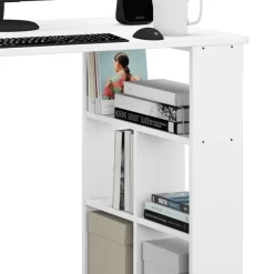 Schreibtisch Arwen Weiß 90 x 60 cm Vicco