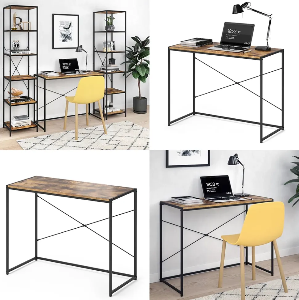 Schreibtisch Fyrk Antikholz 100 x 45 cm Vicco