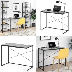 Schreibtisch Fyrk Beton 100 x 45 cm Vicco