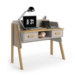 Schreibtisch Malia Cashmere/Eiche 97 x 51 cm Vitalispa