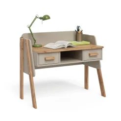 Schreibtisch Malia Cashmere/Artisan 97 x 51 cm mit 2 Schubladen Vitalispa