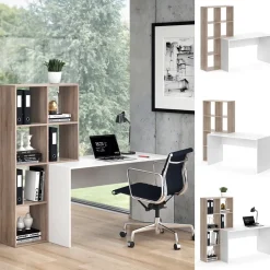 Schreibtisch Mara Weiß/Sonoma 166.8 x 59 cm Vicco