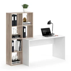 Schreibtisch Mara Weiß/Sonoma 166.8 x 59 cm Vicco