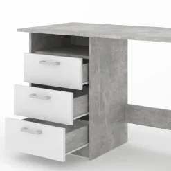 Schreibtisch Meiko Beton 120 x 50 cm Vicco