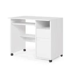 Schreibtisch Polo Weiß 91 x 59 cm Vicco