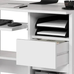 Schreibtisch Polo Weiß 91 x 59 cm Vicco