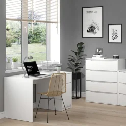 Schreibtisch Ruben Weiß 140 x 65 cm Vicco