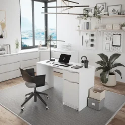 Schreibtisch Ruben Weiß 120 x 55 cm mit Schublade Vicco