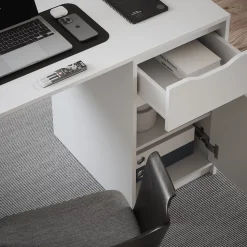 Schreibtisch Ruben Weiß 120 x 55 cm mit Schublade Vicco