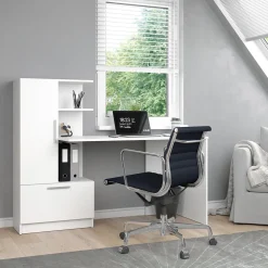 Schreibtisch Tomy Weiß 150 x 59.3 cm Vicco