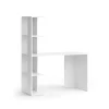 Schreibtisch Tower Weiß 122.2 x 55.2 cm mit 4 Fächern Vicco