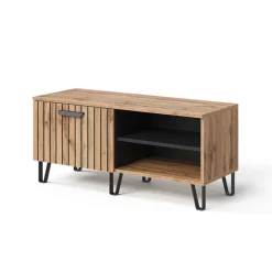 Schuhbank Amber Eiche Wotan 100 x 45 cm Vicco