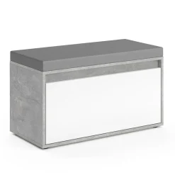 Schuhbank Iker Beton 80 x 45 cm Vicco
