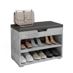 Schuhbank Rolfe Beton 60 x 45 cm Vicco