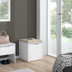 Schuhbank Ruben Weiß 40 x 40.6 cm Vicco