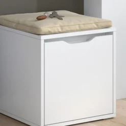 Schuhbank Ruben Weiß 40 x 40.6 cm Vicco