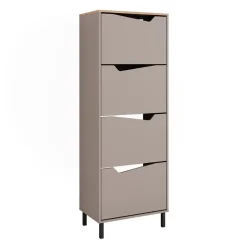 Schuhkipper Marelle Greige/Artisan 60 x 167.4 cm mit 4 Fächern Vicco