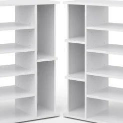 Schuhschrank Levin Weiß 116.2 x 87.4 cm Vicco