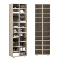 Schuhschrank Paris Sonoma 52.4 x 183.3 cm 22 Fächer Vicco