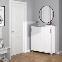 Schuhschrank Viva Weiß 100.2 x 108 cm Vicco