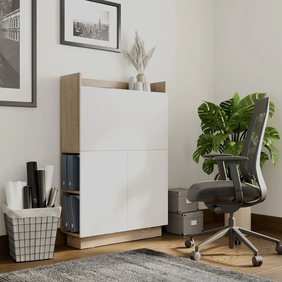 Sekretär Schreibtisch Alena Sonoma 85 x 27 cm Vicco