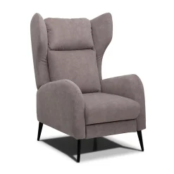 Sessel Chelsea Grau mit Liegefunktion Vitalispa