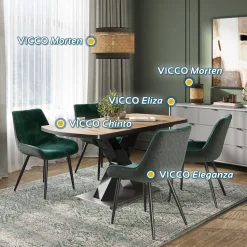 Sideboard Eliza Grau 42 x 81 cm Vicco