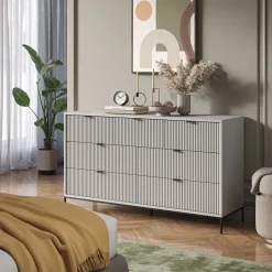 Sideboard Eliza Grau 42 x 81 cm Vicco