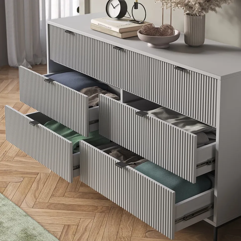 Sideboard Eliza Grau 42 x 81 cm Vicco