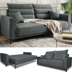 Sofa Caprioli Anthrazit 236 cm Vitalispa