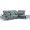 Sofa L Form James Grau 218 x 301 cm Rechte Ecke Vitalispa
