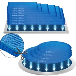 Solarfolie Blau 600 cm robuste 400µ My Solarplane OK-Living