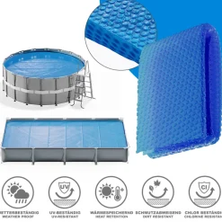 Solarfolie Blau 600 cm robuste 400µ My Solarplane OK-Living