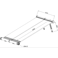 Solarheizung Schwarz 61 x 107 cm OK-Living