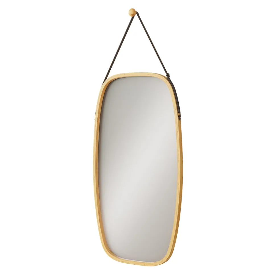Spiegel Mirno Bambus 44 x 1.5 cm mit verstellbarem Gurt Vicco