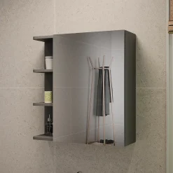 Spiegelschrank Fynn Anthrazit 62 x 64 cm Vicco