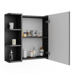 Spiegelschrank Fynn Anthrazit 62 x 64 cm Vicco