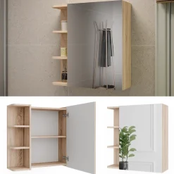 Spiegelschrank Fynn Sonoma 62 x 64 cm Vicco