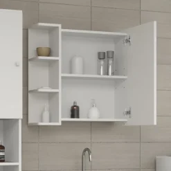 Spiegelschrank Fynn Weiß 62 x 64 cm Vicco